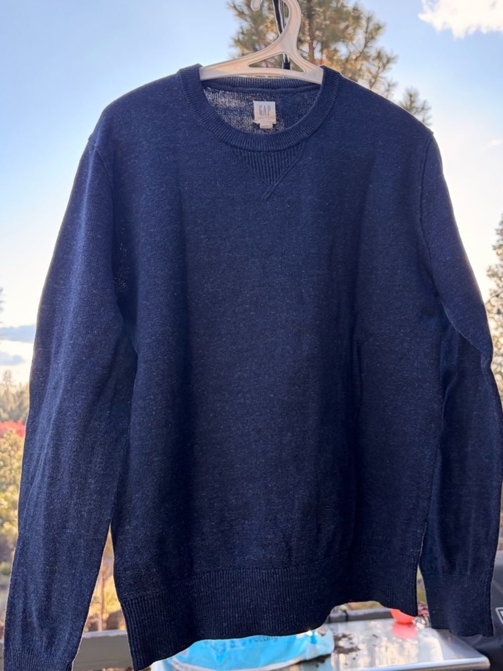 GAP Sweater Blue Mens size Small